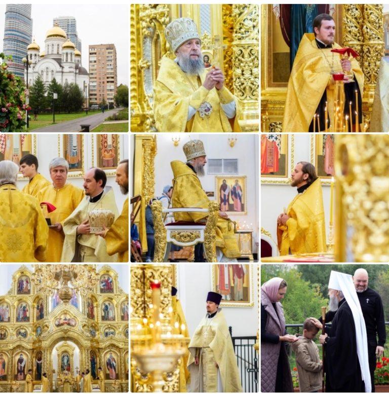 Фоторепортаж с воскресной архиерейской службы