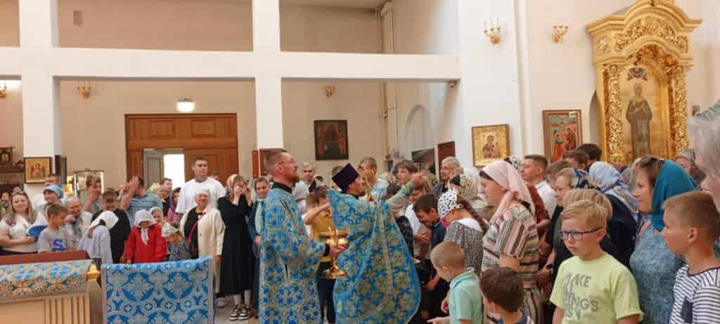 Проповедь и молебен на начало нового учебного года Проповедь и молебен на начало нового учебного года