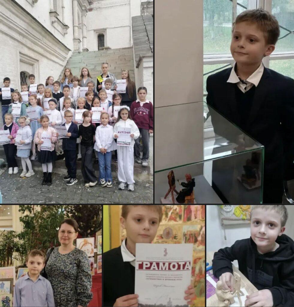 Воспитанник воскресной школы Ростокинского храма победил в престижном конкурсе